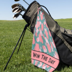 Colourful Pattern Golf Towel