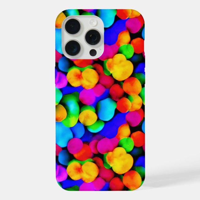 Colourful pattern iPhone case (Back)