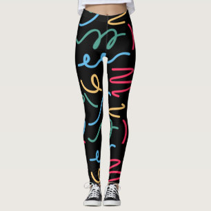 Colourful Pattern Leggings