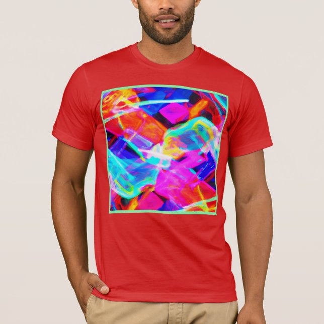 Colourful Pattern Magic T-Shirt (Front)