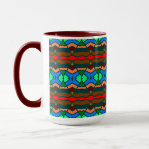 Colourful Pattern Mug