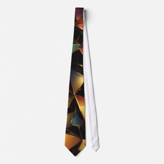 colourful  pattern  tie (Front)
