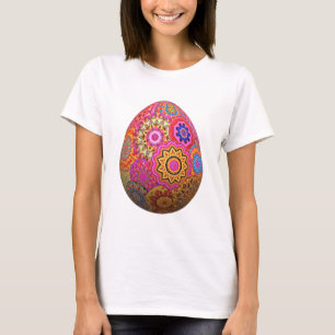 Colourful patterned Easter egg T-Shirt