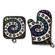 Colourful Pawprint Design