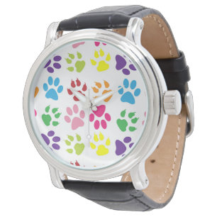 Colourful Paws, Dog Paws, Cat Paws Watch