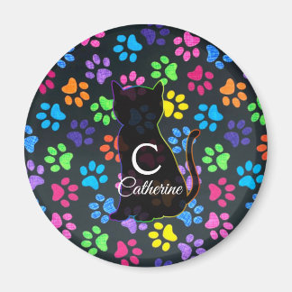 Colourful Paws Magnet