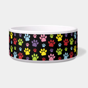 Colourful Paws, Paw Pattern, Paw Prints, Dog Paws