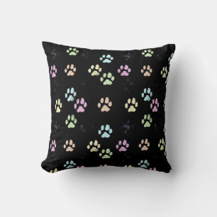 Colourful Paws Pillow