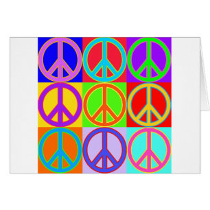 Colourful Peace Sign Design