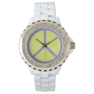 Colourful Peace Sign watches
