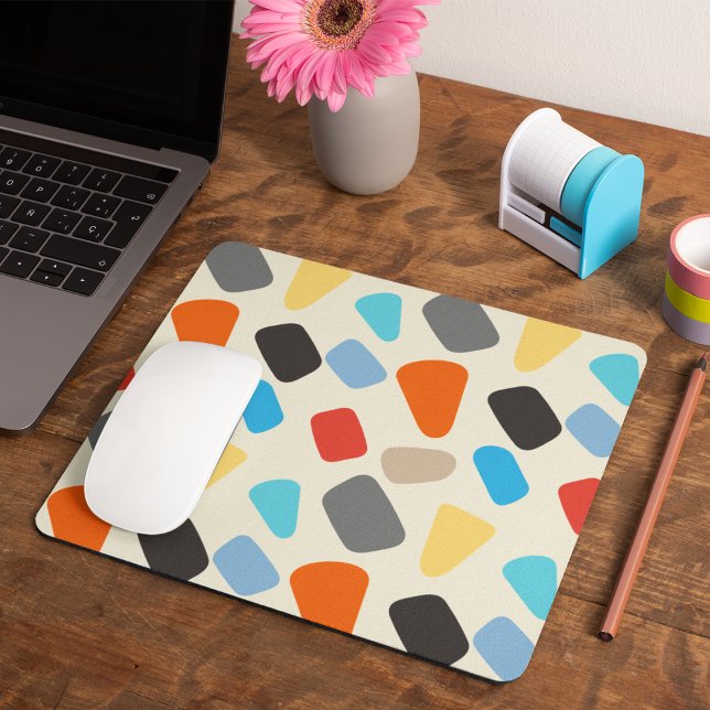 Colourful Pebbles Mouse Pad (mouse pads for laptop and desktop at your workspace best online shop.)