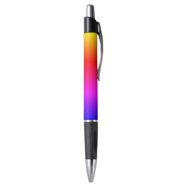 Colourful Pen Rainbow Colours (Bottom (Vertical))