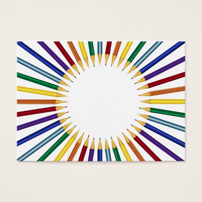 Colourful pencils (Front)