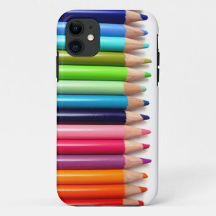 Colourful pencils Case-Mate iPhone case