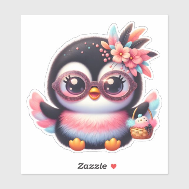 Colourful Penguin (Sheet)