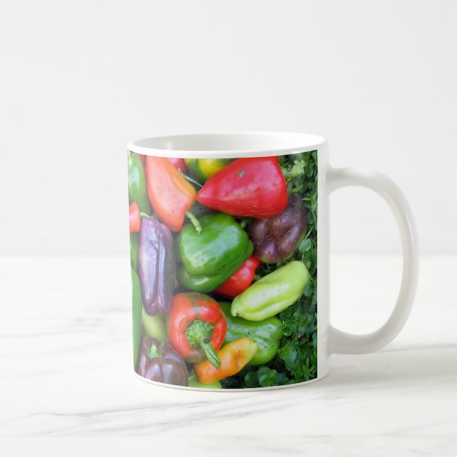 Colourful Peppers Coffee Mug (Right)