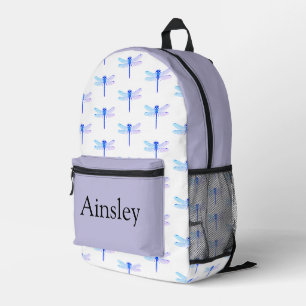 Colourful personalised backpack, kids cute printed backpack