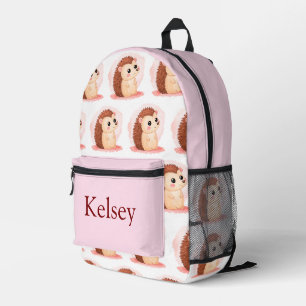 Colourful personalised backpack, kids cute printed backpack