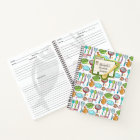Colourful Personalised Recipe Book