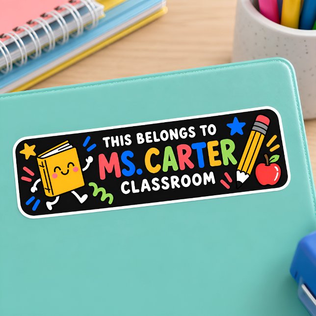 Colourful Personalised Teacher Classroom  (Creator Uploaded)