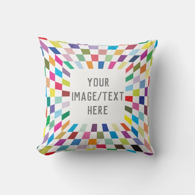 Colourful perspective, cushion (Front)