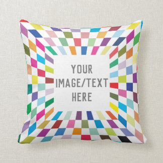 Colourful perspective, cushion