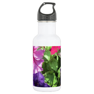 Colourful Petunias 532 Ml Water Bottle