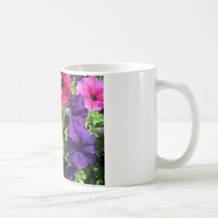 Colourful Petunias Coffee Mug