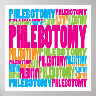 Colourful Phlebotomy Poster