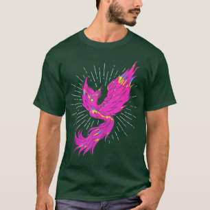 Colourful PhoeniFire BirdFantasy Phoeni T-Shirt