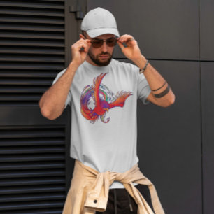Colourful Phoenix  T-Shirt