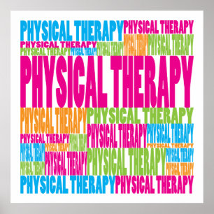 Colourful Physical Therapy Poster