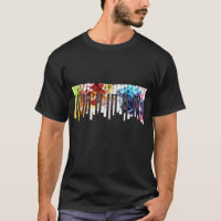 Colourful Piano Keys Music Lover Pianist