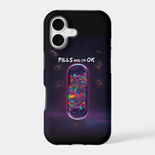 Colourful Pill cool medication trendy design