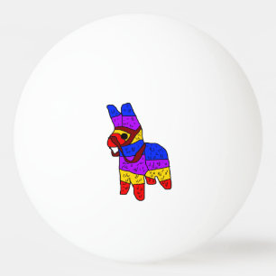 Colourful Piñata Cartoon for a Fiesta in Mexico  Ping Pong Ball
