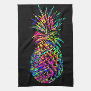 Colourful Pineapple Tea Towel