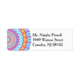 Colourful Pink Mandala Design