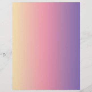 Colourful Pink Sunset Gradient Scrapbook Paper