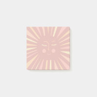 Colourful Pink Sunshine Modern Sun Cute