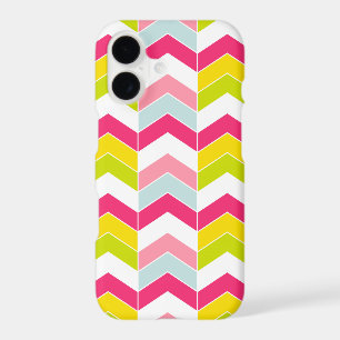 Colourful Pink ZigZag Chevron Pattern