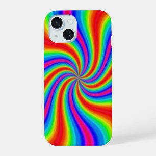 Colourful Pinwheel  iPhone 15 Case