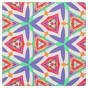 Colourful Pinwheels Pattern Fabric