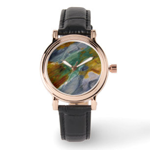Colourful Piute Jasper Watch