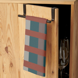 Colourful Plaid Checks Tea Towel