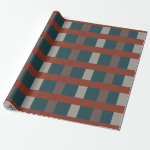 Colourful Plaid Chequered Wrapping Paper