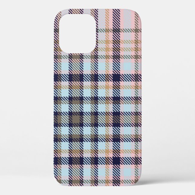 Colourful Plaid textured seamless patternabstract, Case-Mate iPhone Case (Back)