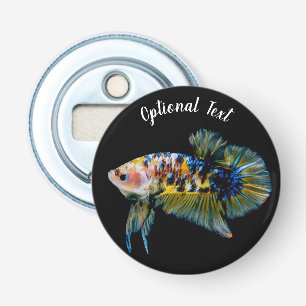 Colourful Planket Betta Fighting Fish Bottle Opener