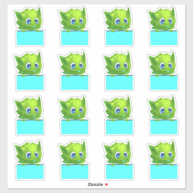 Colourful Planner Sticker With Cartoon Cute Animal (Sheet)