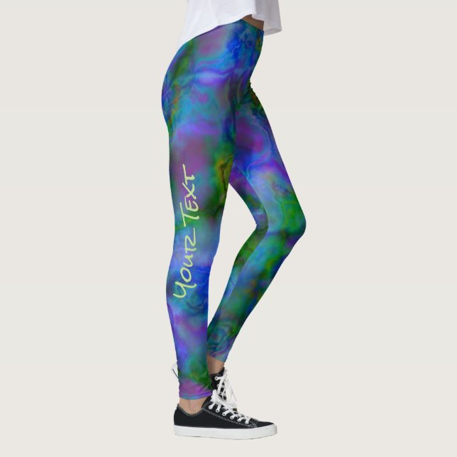 Colourful Plasma Leggings (Right)