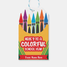 Colourful playful Crayola Colour First Day Of Scho